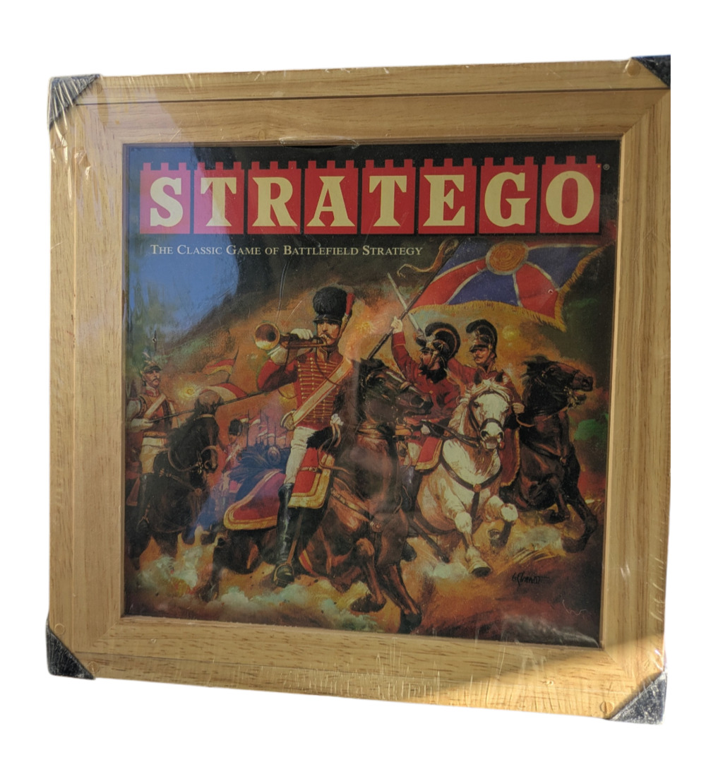 Milton Bradley Stratego Nostalgia Edition Wooden Box Board Game